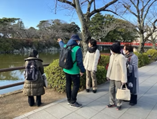 小田原城址公園見学会（ガイドツアー）　2025.01.18